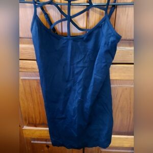 Black Cross Strap Zenana Outfitters Tank Top Size S/M